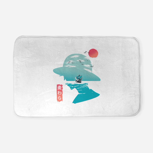 Good Day to Sail-none memory foam bath mat-kkdesign