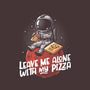 Leave Me Alone With My Pizza-unisex kitchen apron-eduely