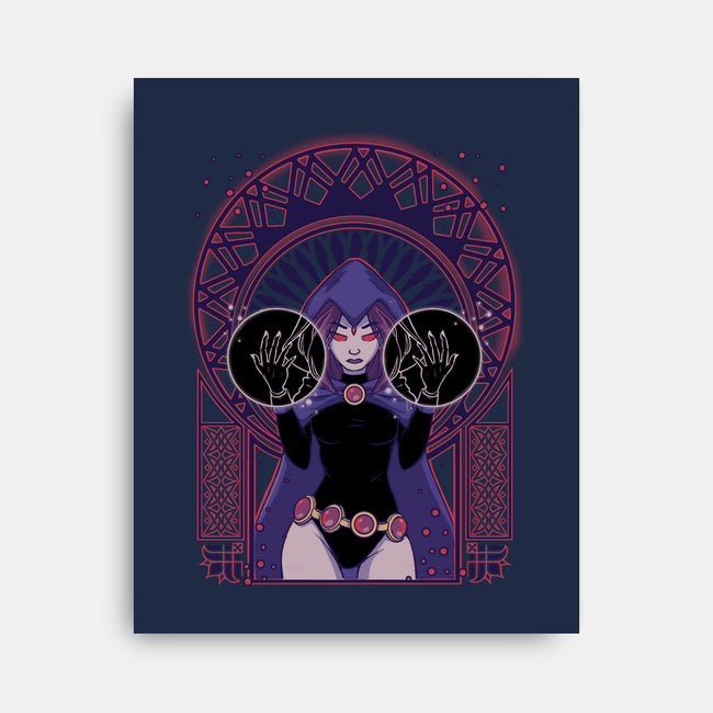 Dark Raven-none stretched canvas-xMorfina