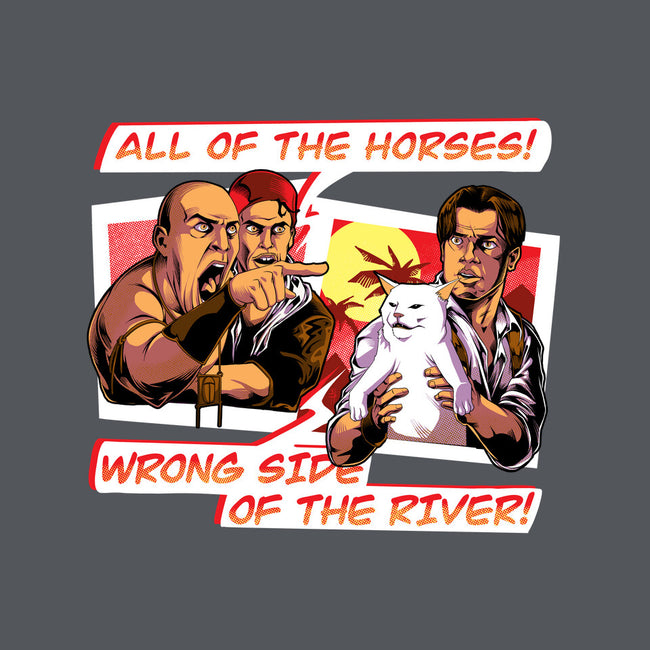 Wrong Side Of the River-none memory foam bath mat-Bo Bradshaw