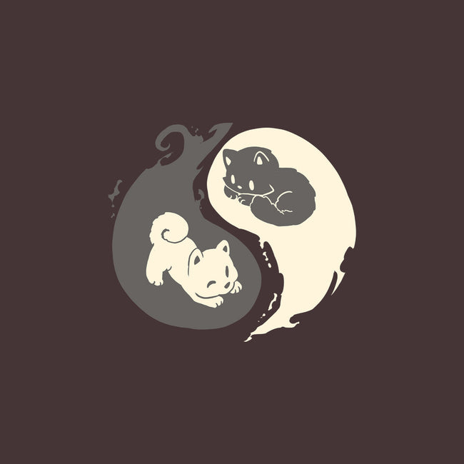 Yin and Yang-none fleece blanket-amyneko