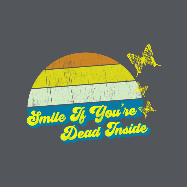 Smile if You're Dead Inside-none fleece blanket-benyamine12