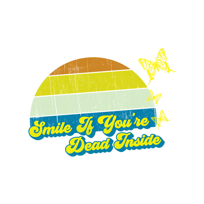 Smile if You're Dead Inside-womens v-neck tee-benyamine12