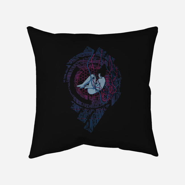 Wired Existence-none removable cover throw pillow-pigboom