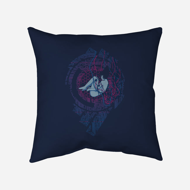 Wired Existence-none removable cover throw pillow-pigboom