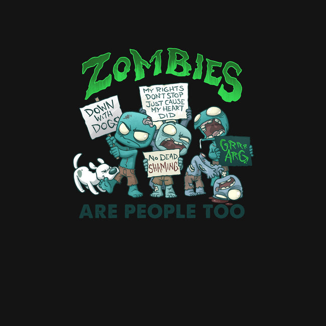 Zombie Rights-none memory foam bath mat-DoOomcat