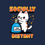 Socially Distant-none memory foam bath mat-Boggs Nicolas