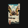 Ancient Moth Ukiyo-E-none polyester shower curtain-vp021