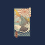 King Kaiju Ukiyo-E-none glossy sticker-vp021