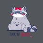 Trash But Fabulous-none glossy sticker-ChocolateRaisinFury