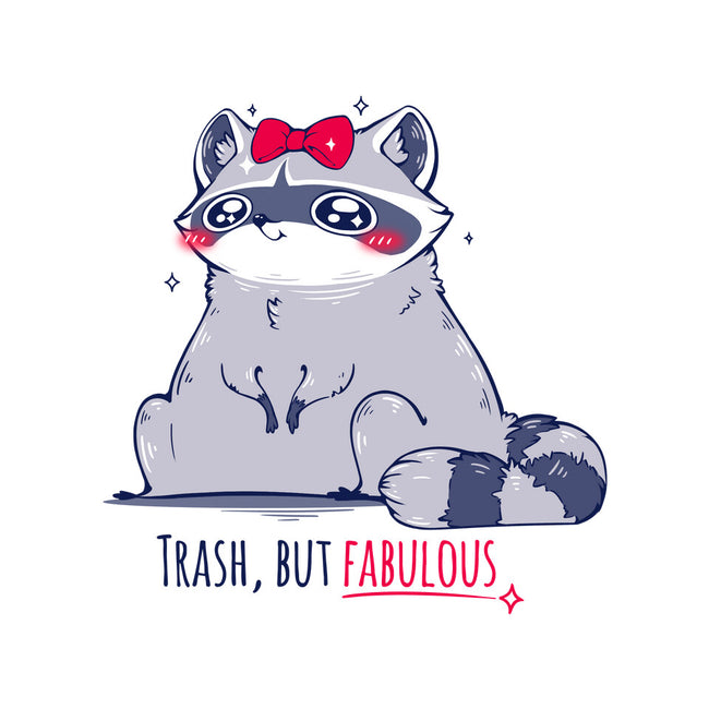 Trash But Fabulous-womens v-neck tee-ChocolateRaisinFury