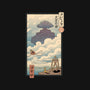 Sky Castle Ukiyo-E-none stretched canvas-vp021
