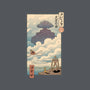 Sky Castle Ukiyo-E-none non-removable cover w insert throw pillow-vp021