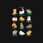 Cat Yoga-none memory foam bath mat-queenmob