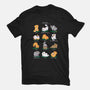 Cat Yoga-unisex basic tee-queenmob
