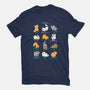 Cat Yoga-unisex basic tee-queenmob