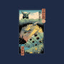 Ukiyo-E Wind Valley-none memory foam bath mat-vp021