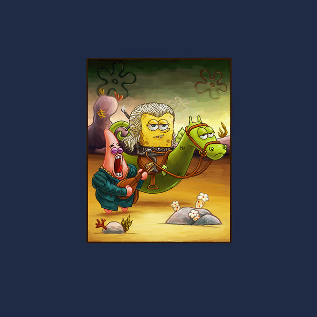 Sponge of Rivia-none removable cover w insert throw pillow-artofvelazquez