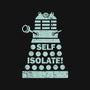 Self Isolate!-womens racerback tank-kg07