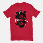 I'll Be Right Back-unisex basic tee-DinoMike