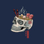 Ramen Skull-none memory foam bath mat-vp021