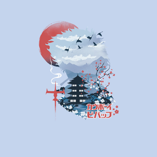 Ukiyo-E Cowboy-none stretched canvas-dandingeroz