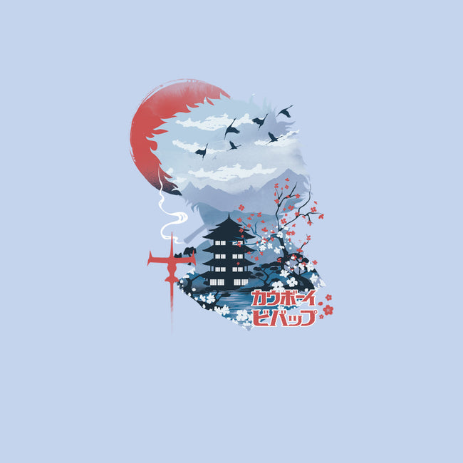 Ukiyo-E Cowboy-womens basic tee-dandingeroz