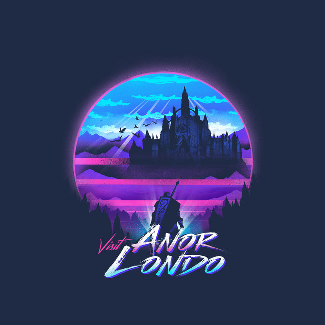 Anor Londo Postcard-baby basic tee-dandingeroz