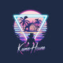 Kame Island Postcard-none memory foam bath mat-dandingeroz