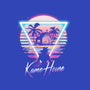 Kame Island Postcard-none removable cover w insert throw pillow-dandingeroz