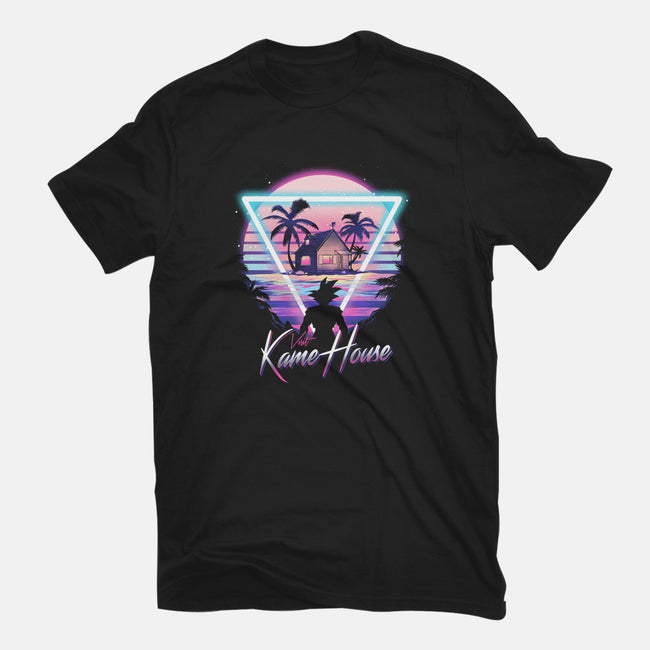 Kame Island Postcard-youth basic tee-dandingeroz