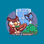 Is This A Monster?-none fleece blanket-sarkasmtek