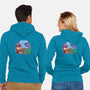Is This A Monster?-unisex zip-up sweatshirt-sarkasmtek