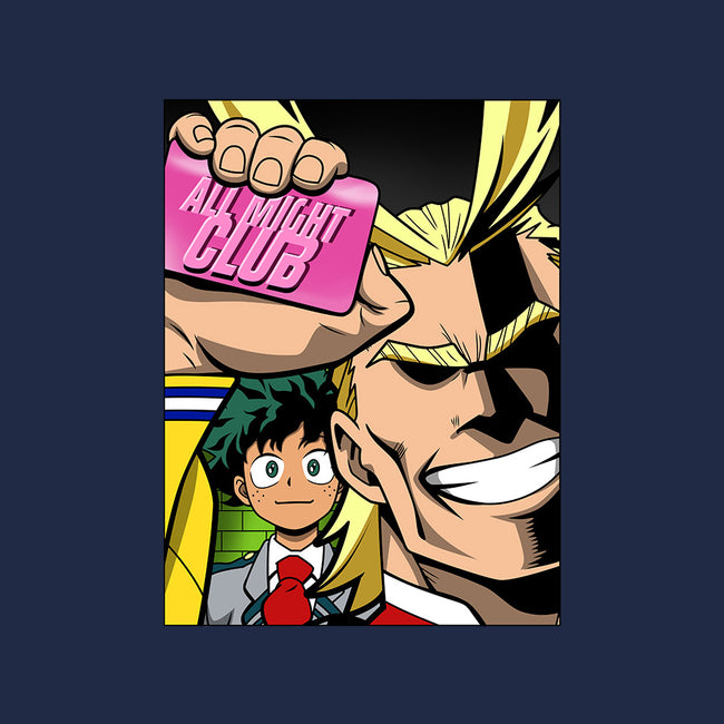 All Might Club-youth basic tee-Boggs Nicolas