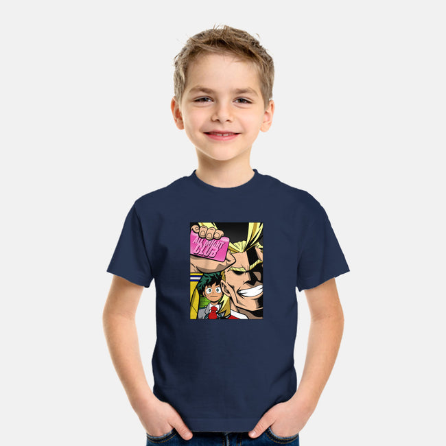 All Might Club-youth basic tee-Boggs Nicolas