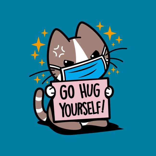 No Free Hugs-none glossy sticker-Boggs Nicolas