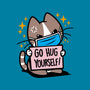 No Free Hugs-none glossy sticker-Boggs Nicolas
