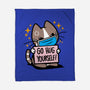 No Free Hugs-none fleece blanket-Boggs Nicolas