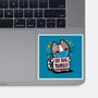 No Free Hugs-none glossy sticker-Boggs Nicolas