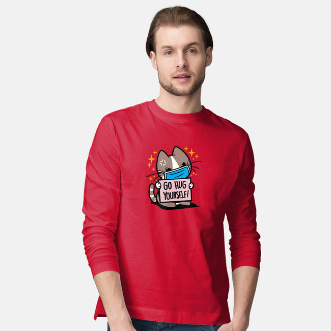 No Free Hugs-mens long sleeved tee-Boggs Nicolas