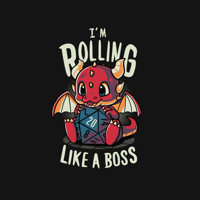 Rolling Like A Boss-dog basic pet tank-Typhoonic