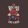 Rolling Like A Boss-none fleece blanket-Typhoonic