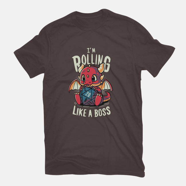 Rolling Like A Boss-mens long sleeved tee-Typhoonic
