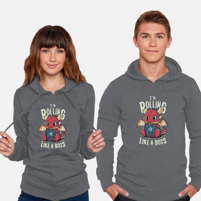 Rolling Like A Boss-unisex pullover sweatshirt-Typhoonic