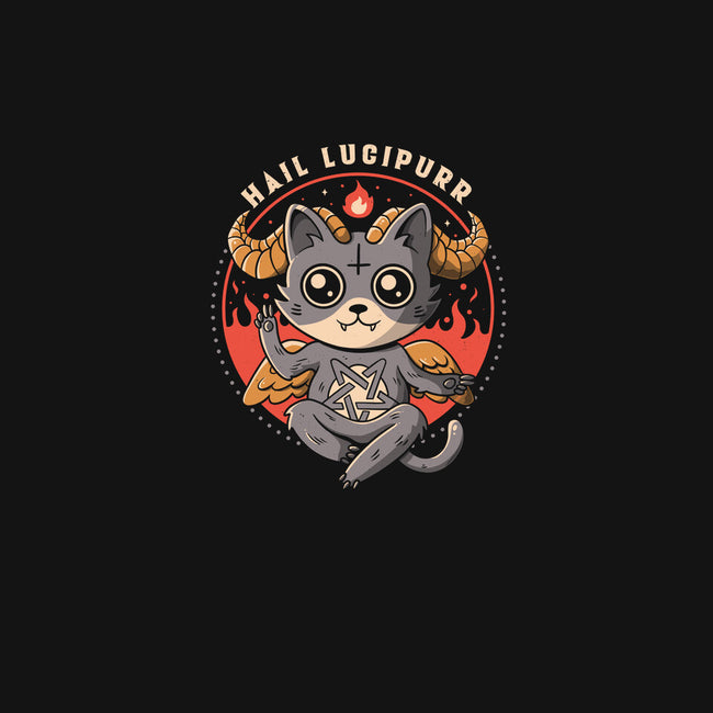 Hail Lucipurr-youth pullover sweatshirt-eduely