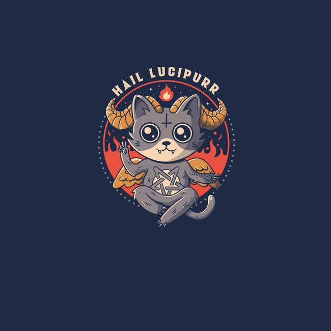 Hail Lucipurr-youth pullover sweatshirt-eduely