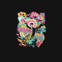 Psychedelic 100-mens long sleeved tee-ilustrata
