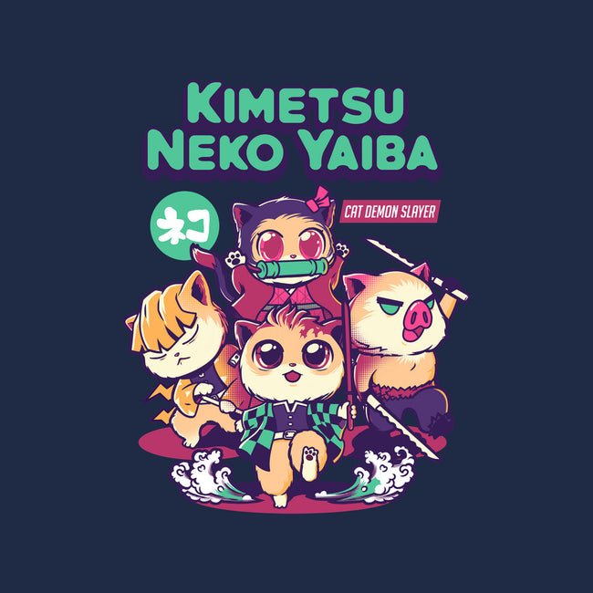 Kimetsu Neko Yaiba-none memory foam bath mat-wehkid