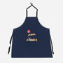 Wild as a Fox-unisex kitchen apron-rocketman_art