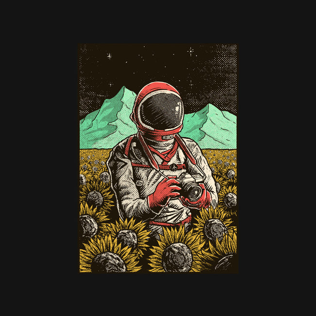 Space Flowers-cat basic pet tank-artofvelazquez